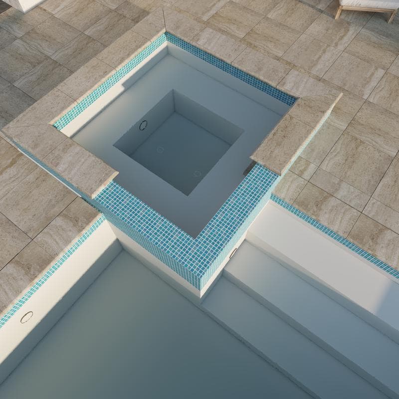 Sierra Cream 2cm Paver 24x24 - Image 9