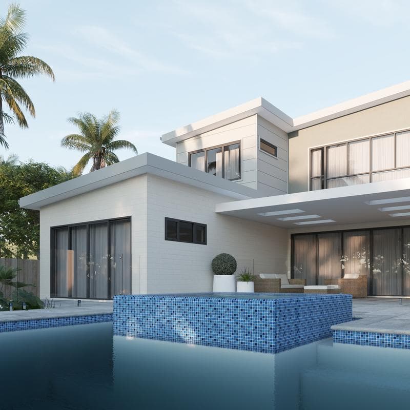 Pearl White 2cm Paver 24x24 - Image 14