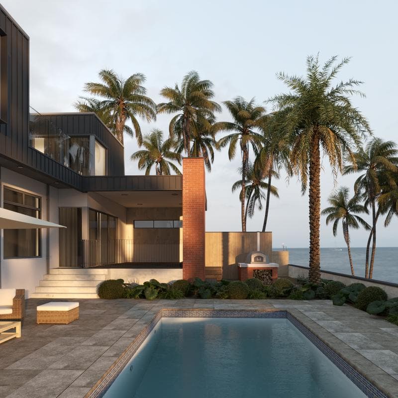 Aquabella Constellations Aquarius 1x1 Glass Mosaic 12"x12" Pool Tile - Image 2