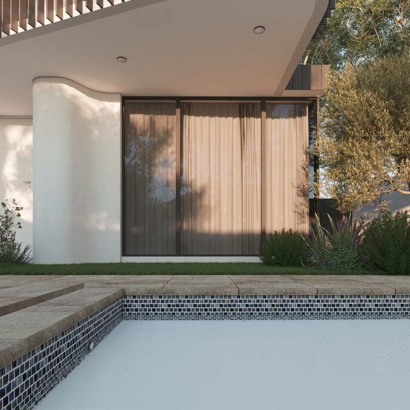 Fusion White 2cm Paver 24x24 - Image 24