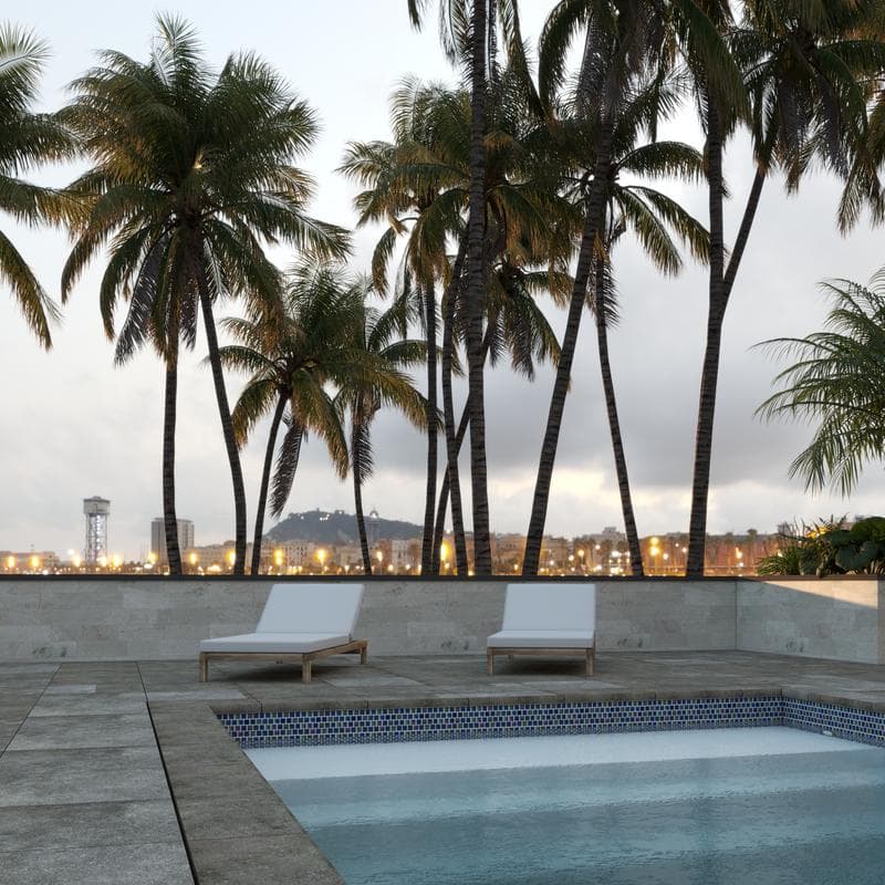 Cement Grey 2cm Paver 24x24 - Image 13