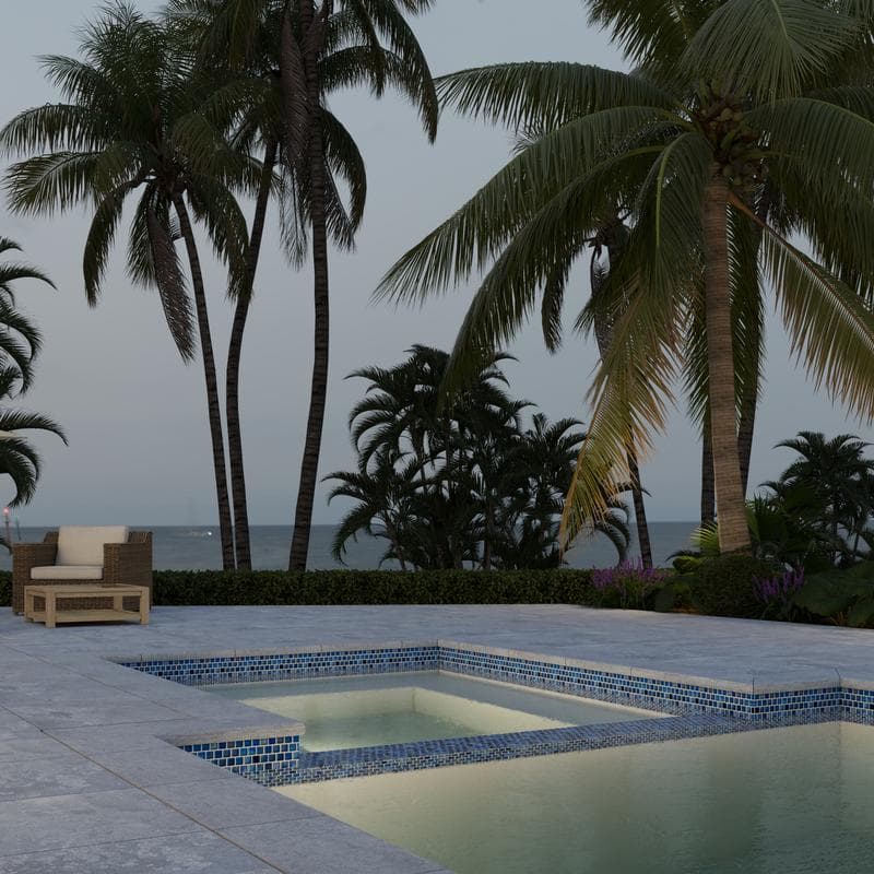 Aquabella Constellations Scorpio 1x1 Glass Mosaic 12"x12" Pool Tile - Image 15