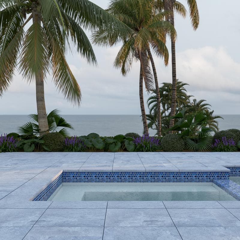 Aquabella Constellations Scorpio 1x1 Glass Mosaic 12"x12" Pool Tile - Image 8