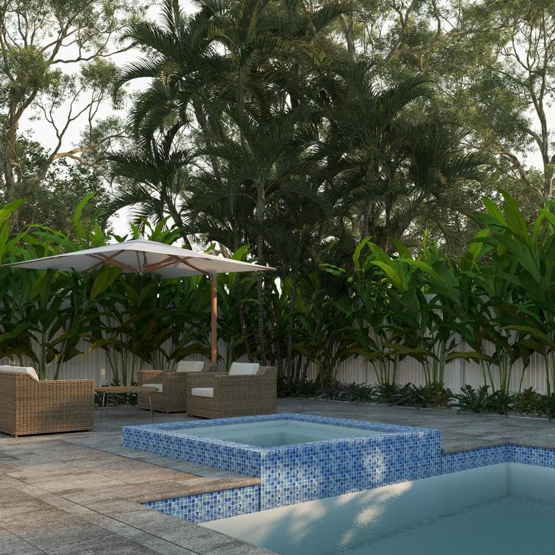 Aquabella Night Life Ballad 1x1 Glass Mosaic 12"x12" Pool Tile (NL-1131) - Image 13