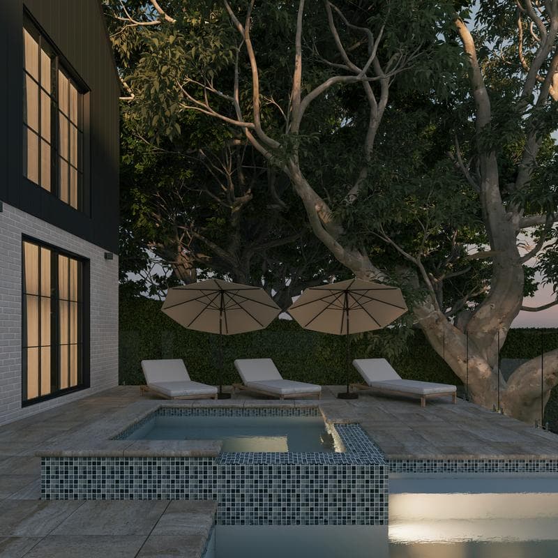 Aquabella Night Life Soul 1x1 Glass Mosaic 12"x12" Pool Tile (NL-1134) - Image 12