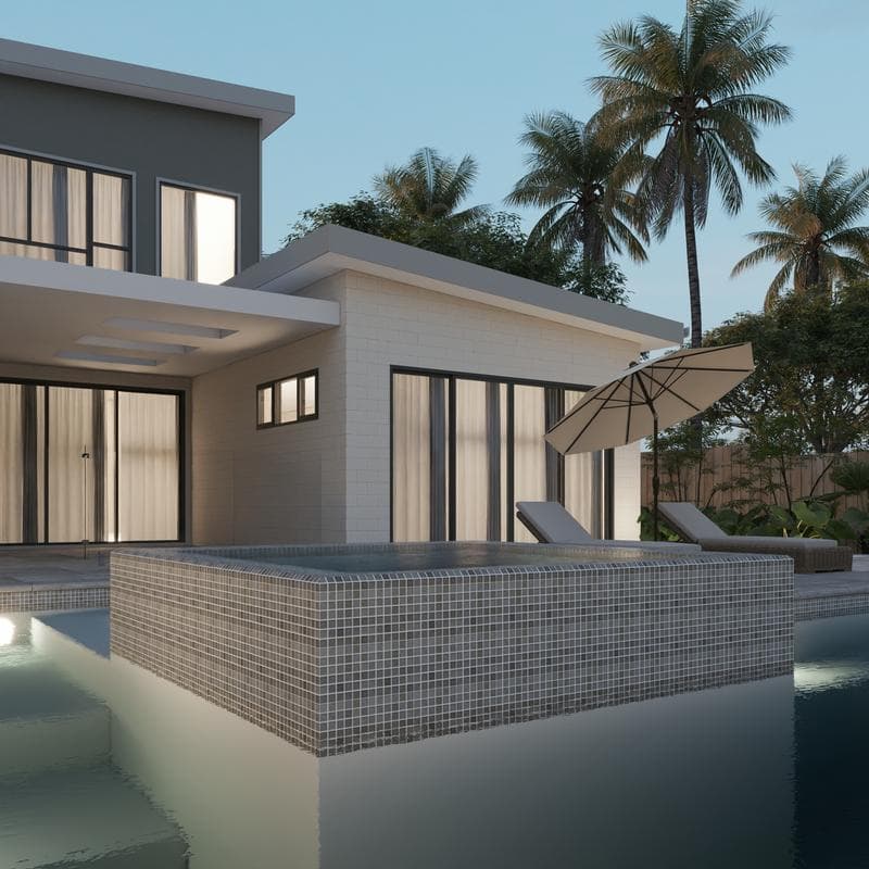 Pearl White 2cm Paver 24x48 - Image 33