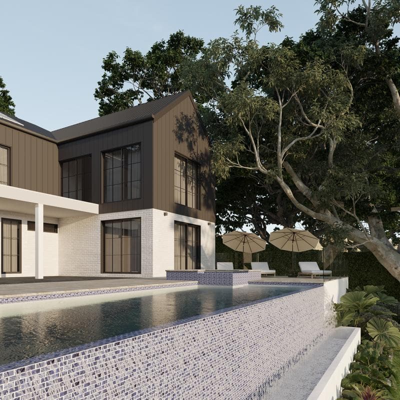 Aquabella Key West Catamaran 1x2 Porcelain Mosaic 12"x12" Pool Tile - Image 4