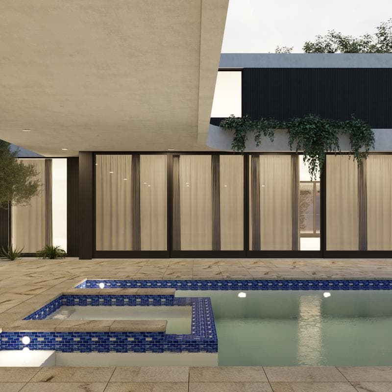 Aquabella Monet Paradise 1x2 Glass Mosaic 12"x12" Pool Tile (MS-1284) - Image 12