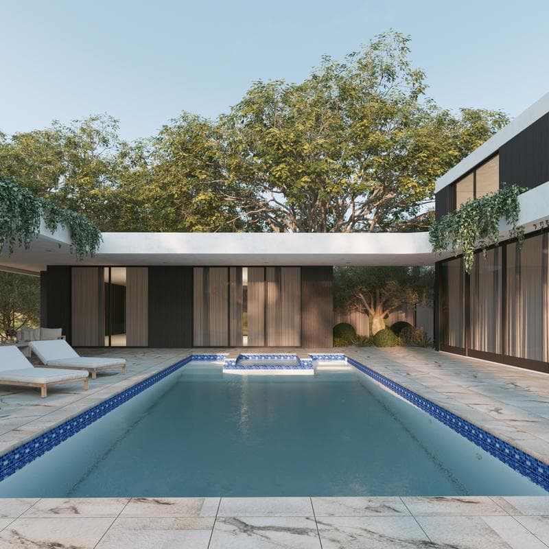 Aquabella Monet Paradise 1x2 Glass Mosaic 12"x12" Pool Tile (MS-1284) - Image 2