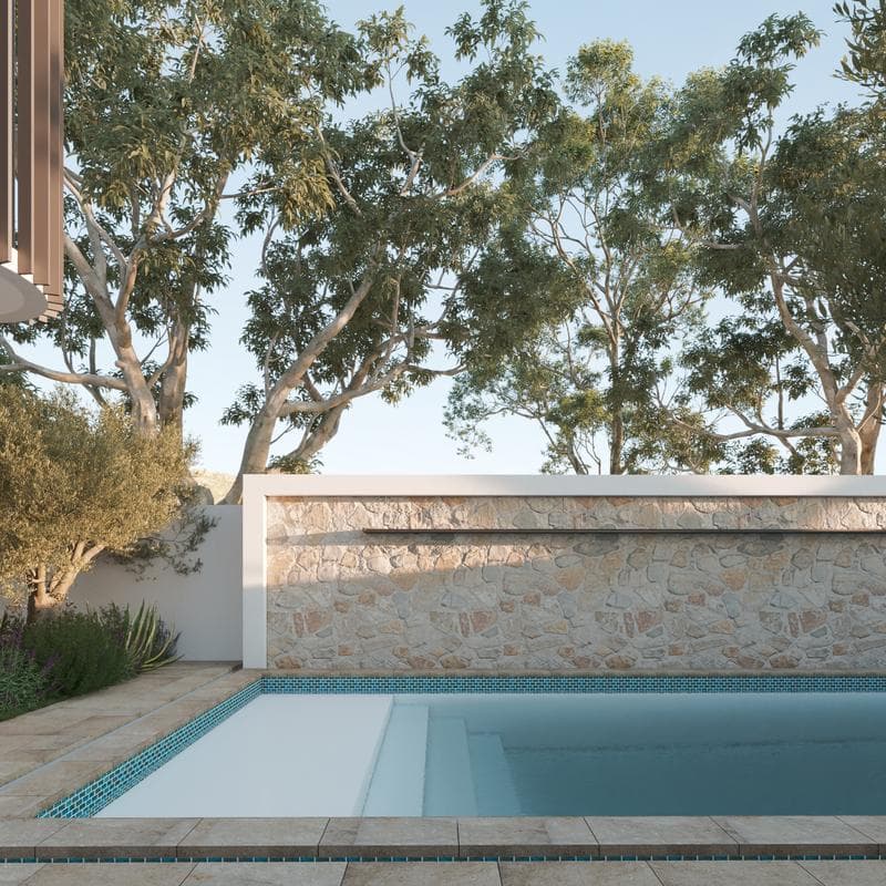 Aquabella Abyss Atlantis 1x2 Porcelain Mosaic 12"x12" Pool Tile (AY-1221) - Image 5