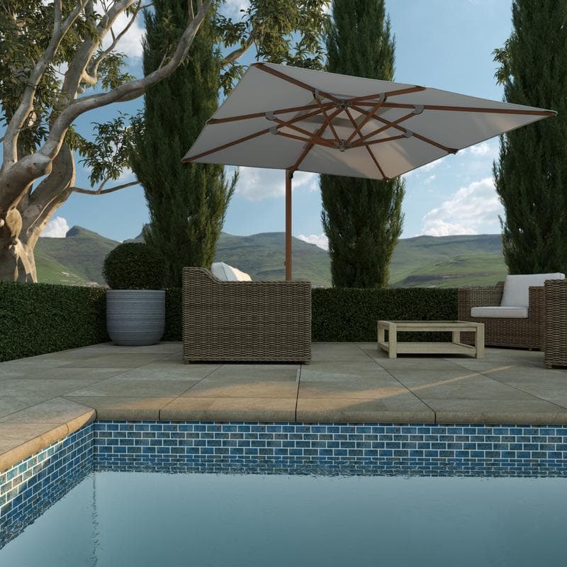 Aquabella Lakes Havasu 1x2 Porcelain Mosaic 12"x12" Pool Tile - Image 6