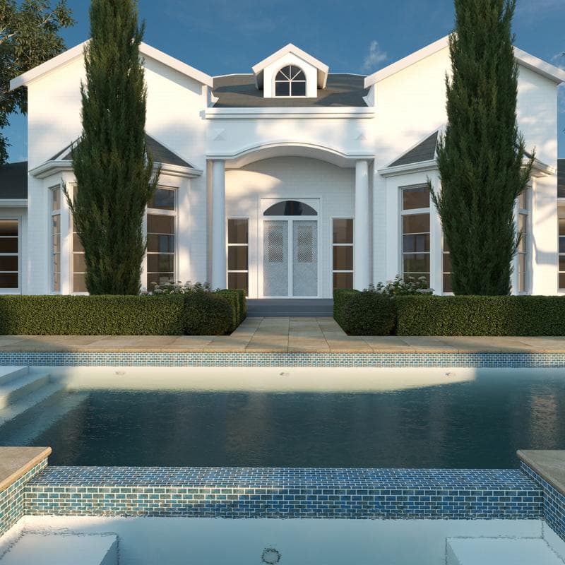 Aquabella Lakes Havasu 1x2 Porcelain Mosaic 12"x12" Pool Tile - Image 5