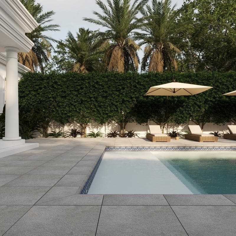 Aquabella Caribbean Grand Cayman 1x2 Porcelain Mosaic 12"x12" Pool Tile (CB-1261) - Image 4