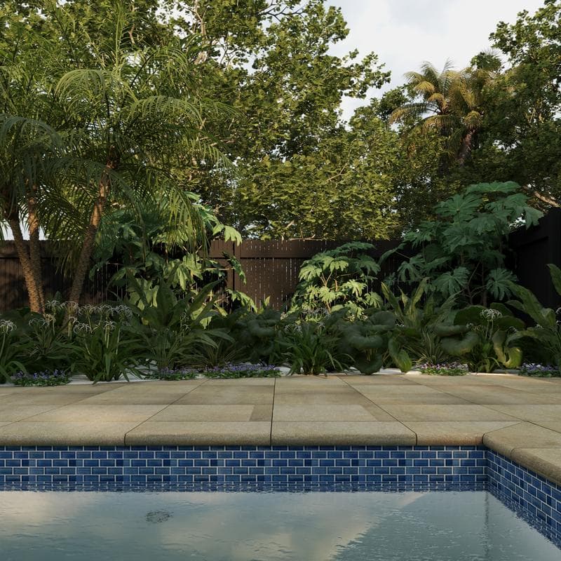 Aquabella Monet Impression 1x2 Glass Mosaic 12"x12" Pool Tile (MS-1280) - Image 5