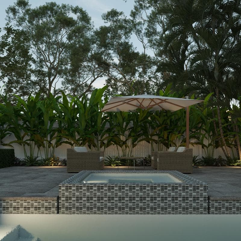 Aquabella London Westminster 1x2 Glass Mosaic 12"x12" Pool Tile (LS-1276) - Image 12