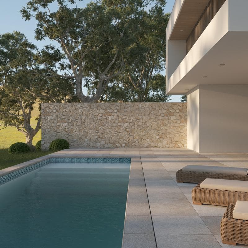 Aquabella Abyss Thonis 1x2 Porcelain Mosaic 12"x12" Pool Tile (AY-1222) - Image 5