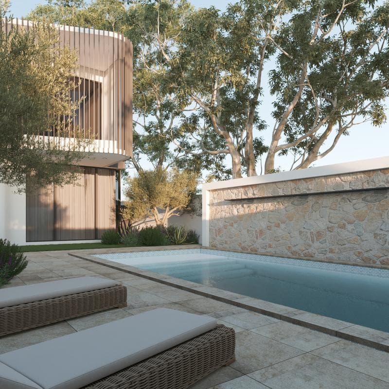 Aquabella Italian Slate Firenze 1x2 Porcelain Mosaic 12"x12" Pool Tile (IS-1238) - Image 8