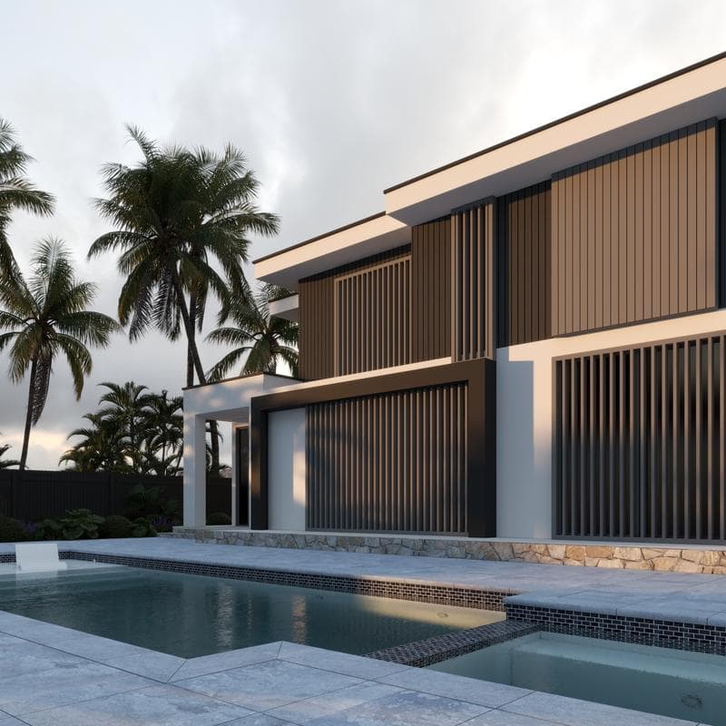 Aquabella Key West Martello 1x2 Porcelain Mosaic 12"x12" Pool Tile - Image 8