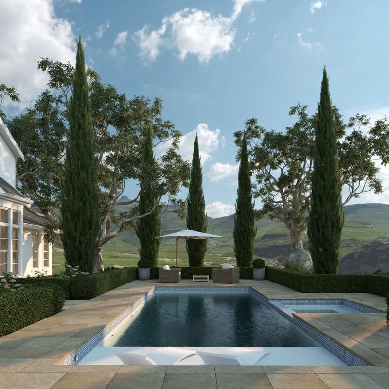 Aquabella Abyss Tikal 1x2 Porcelain Mosaic 12"x12" Pool Tile (AY-1224) - Image 2