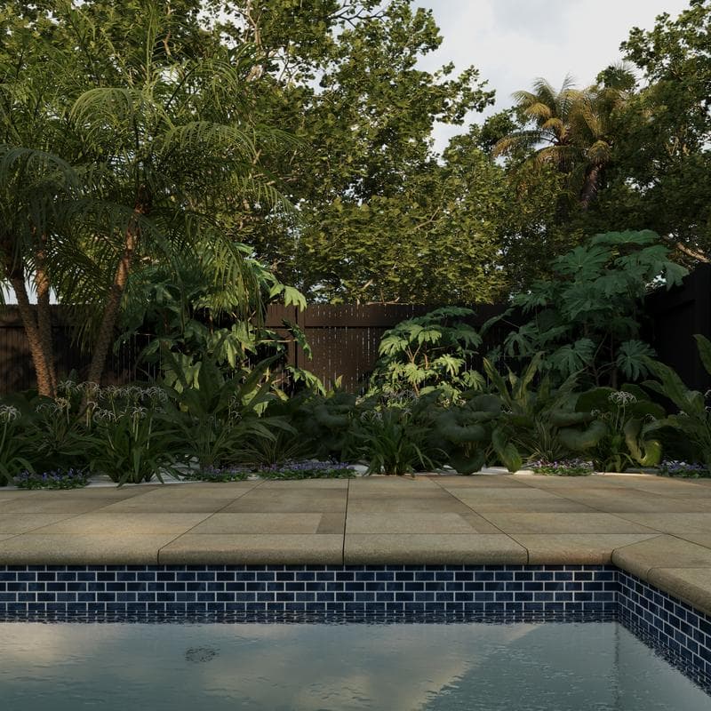 Aquabella Agate Larimar 1x2 Porcelain Mosaic 12"x12" Pool Tile - Image 5