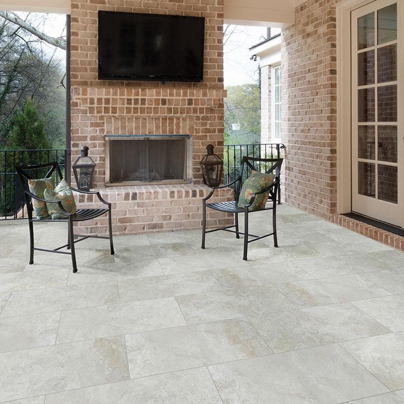 Argento Travertino 2cm Paver 24x24 - Image 4