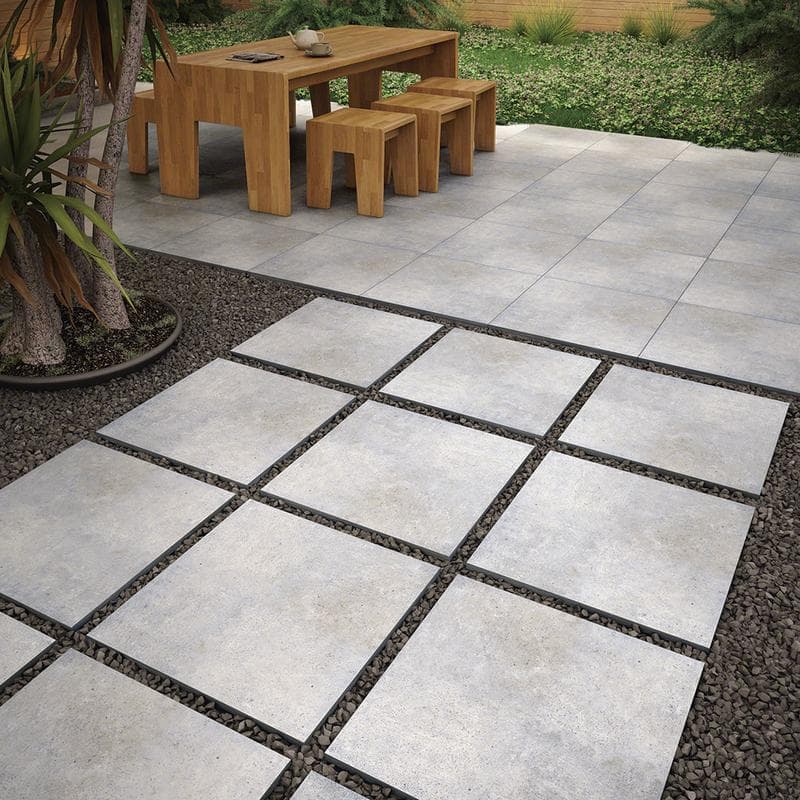 Beton Grey 2cm Paver 24x24 - Image 2