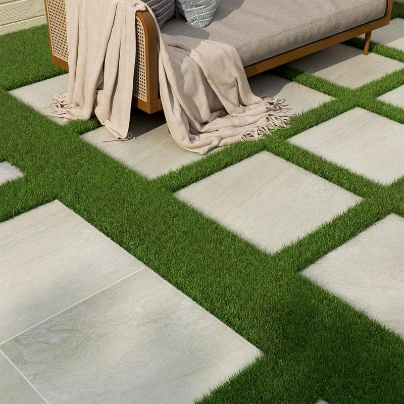 Legions Quartz White 2cm Paver 24x24 - Image 3