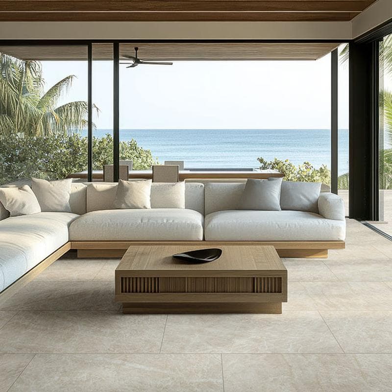 Legions Taja Ivory 2cm Paver 24x24 - Image 14