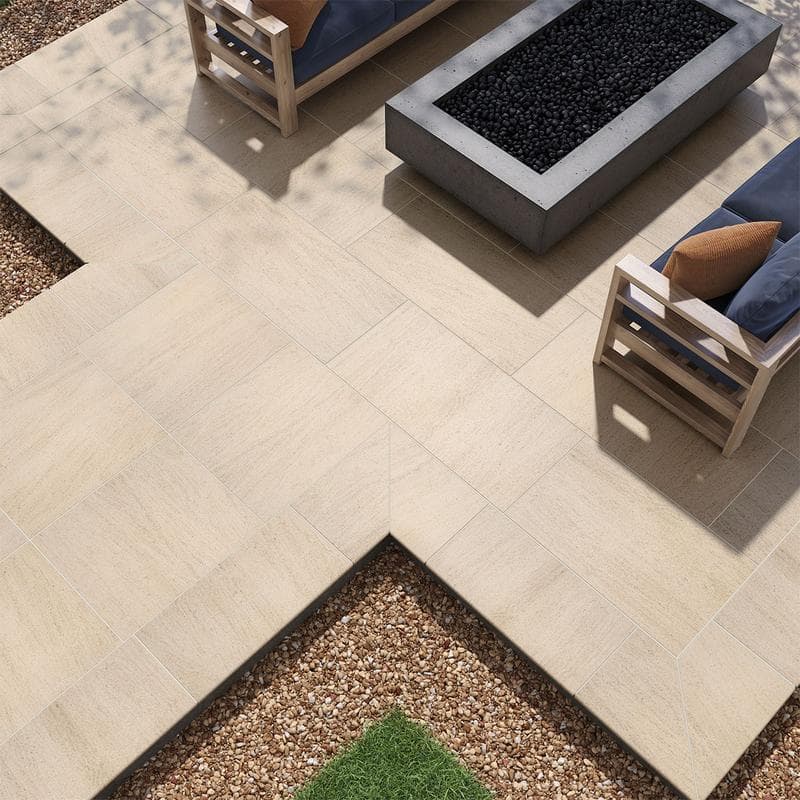 Livingstyle Beige 2cm Paver 24x24 - Image 11