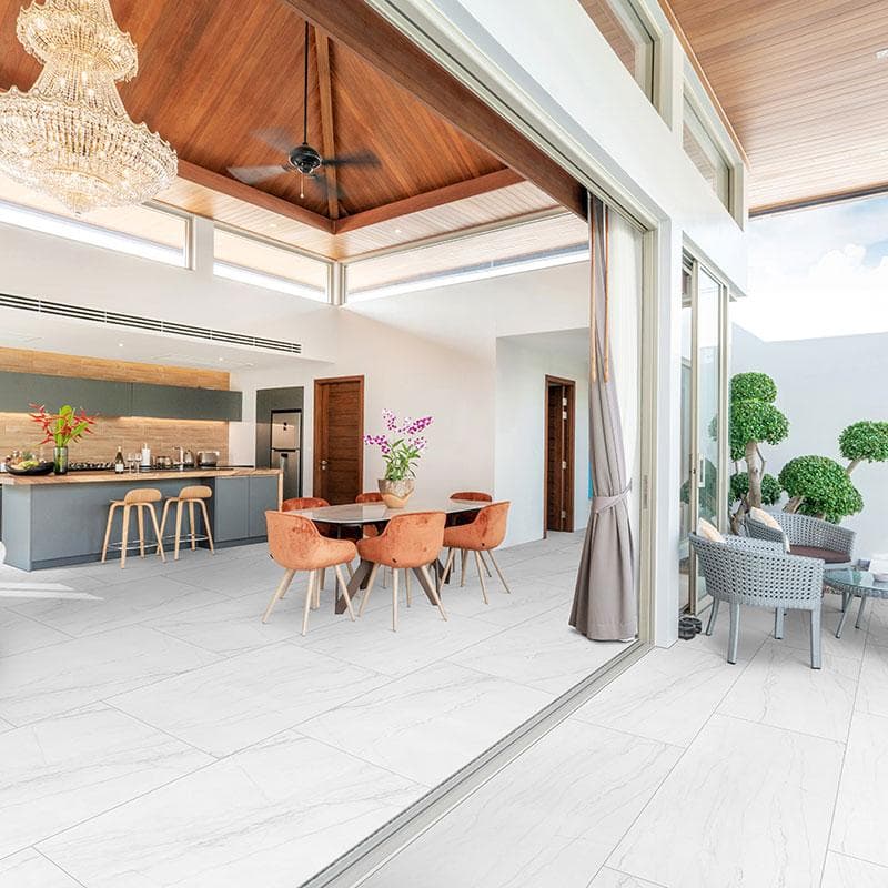 Kaya Zermatta Blanca Field Tile 24x48 Polished - Image 6