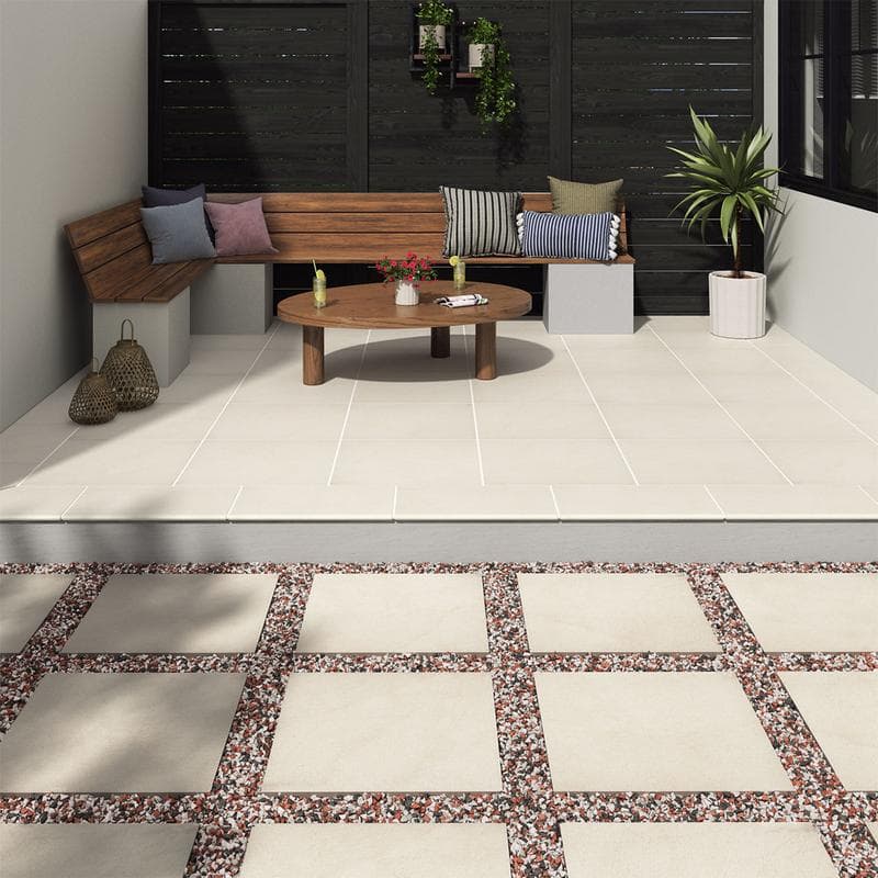 Livingstyle Cream 2cm Paver 24x24 - Image 13