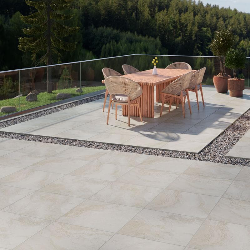 Livingstyle Travertino 2cm Paver 24x24 - Image 6