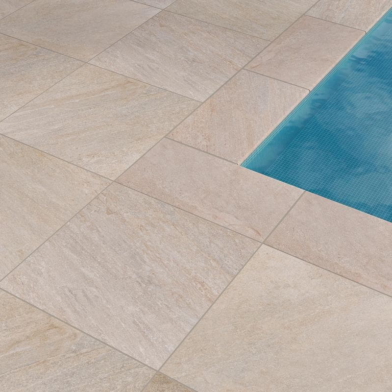 Quartz Beige 2cm Paver 24x24 - Image 7