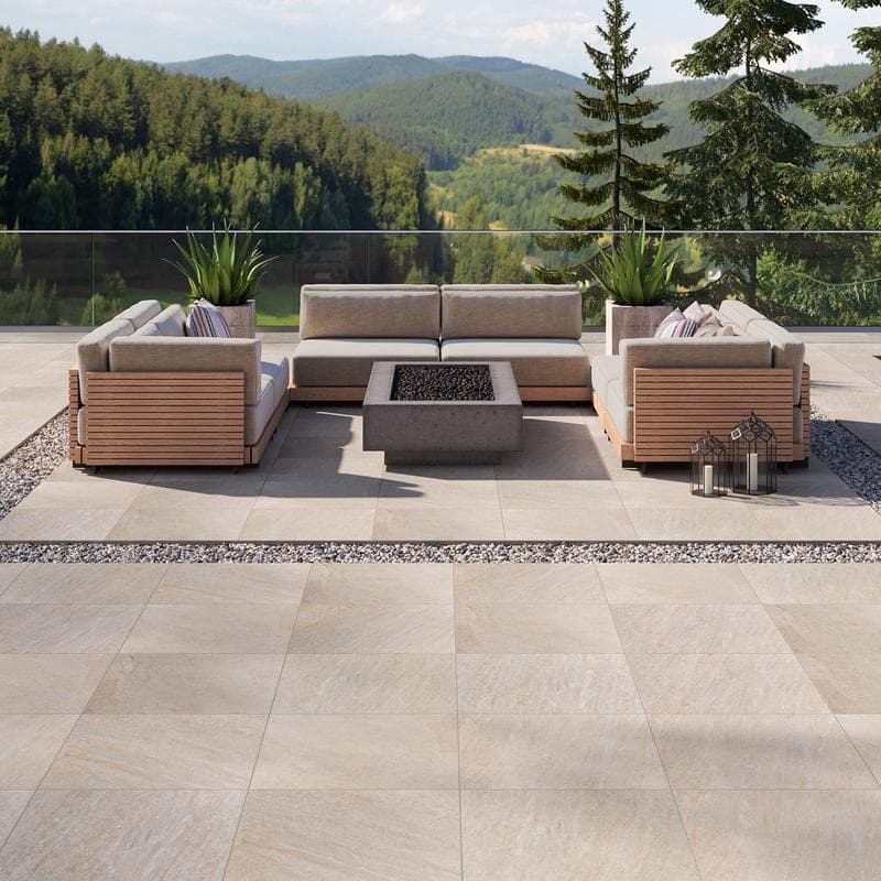 Quartz Beige 2cm Paver 24x24 - Image 10