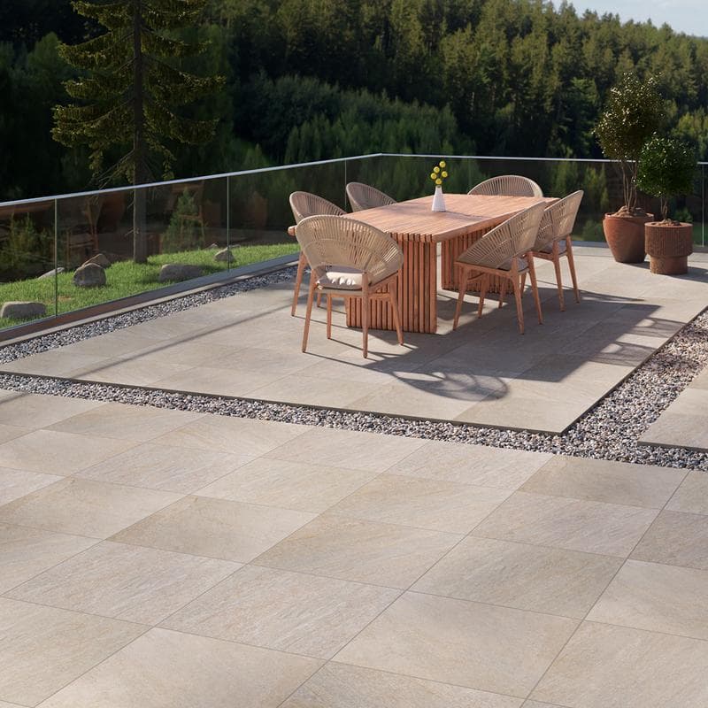 Quartz Beige 2cm Paver 24x24 - Image 4