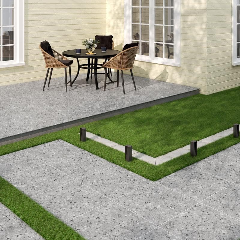 Terrazo Gris 2cm Paver 24x24 - Image 5