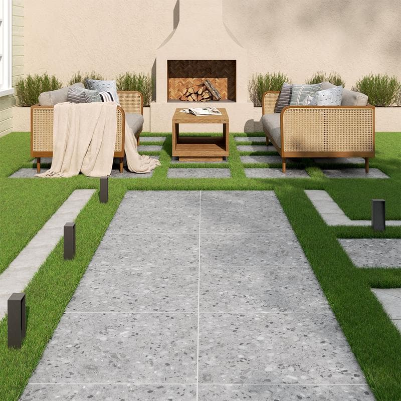 Terrazo Gris 2cm Paver 24x24 - Image 12