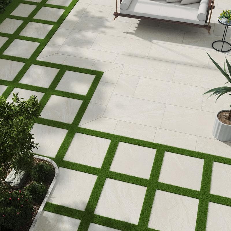 Vortexa Ivory 2cm Paver 24x24 - Image 8