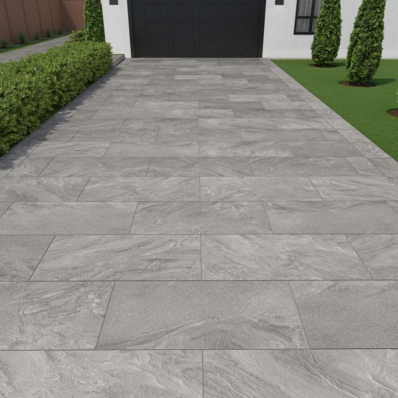 Vortexa Silver 2cm Paver 24x24 - Image 9