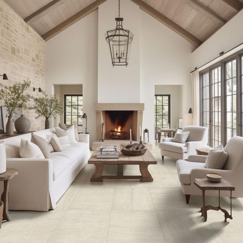 Livingstyle Beige Field Tile 24x24 - Image 3