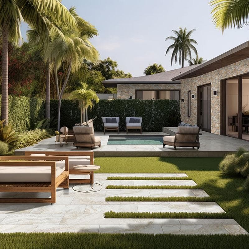 Livingstyle Travertino Field Tile 24x24 - Image 12