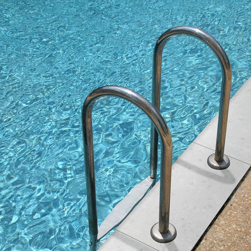 Terrazo Glacier 2cm Bullnose Pool Coping 13x24 - Image 3