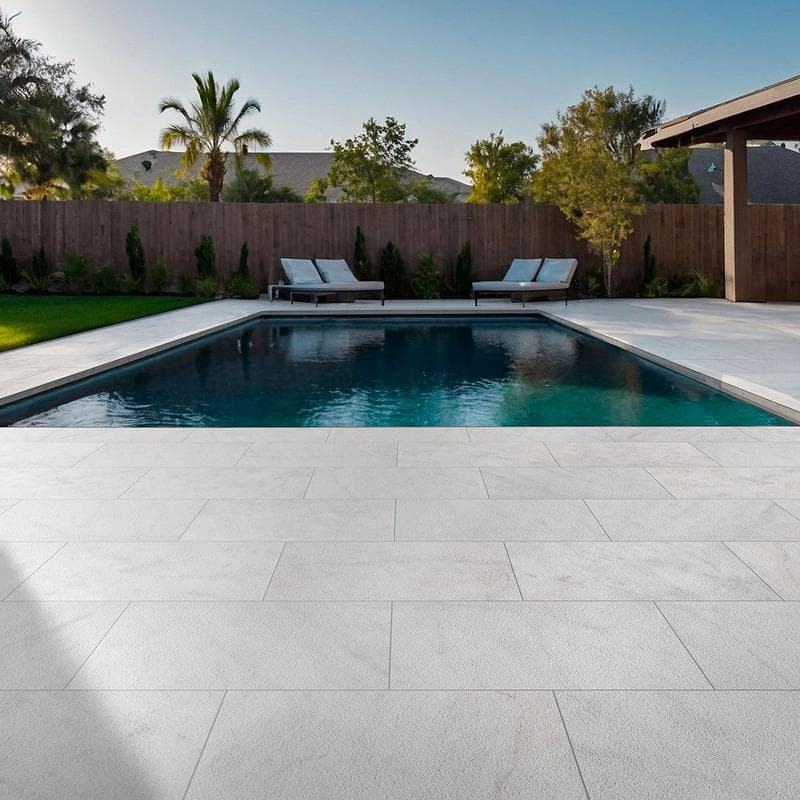 Crystal White 3cm Paver 24x24 - Image 5