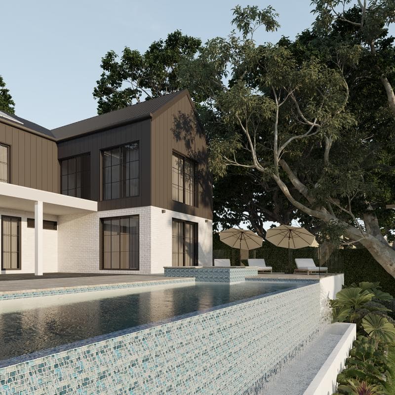 Aquabella Fjord Misty 1x2 Glass Mosaic 12"x12" Pool Tile (FJ-1299) - Image 6