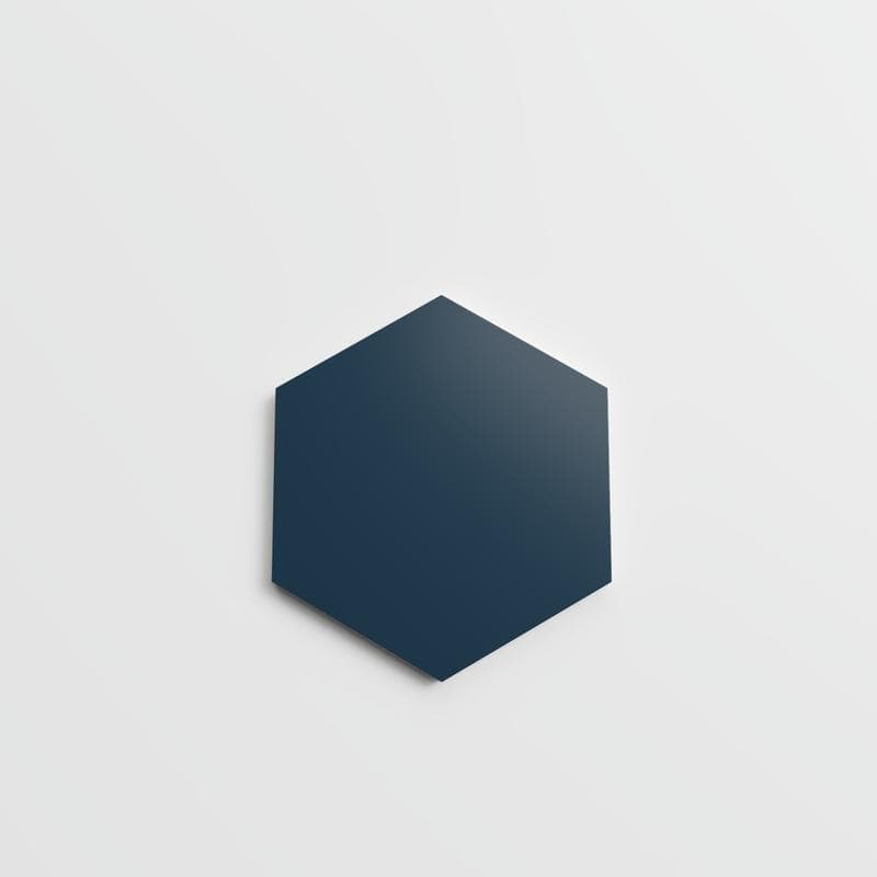 Marquise Hexagon Azul Matte 5x6 - Image 3