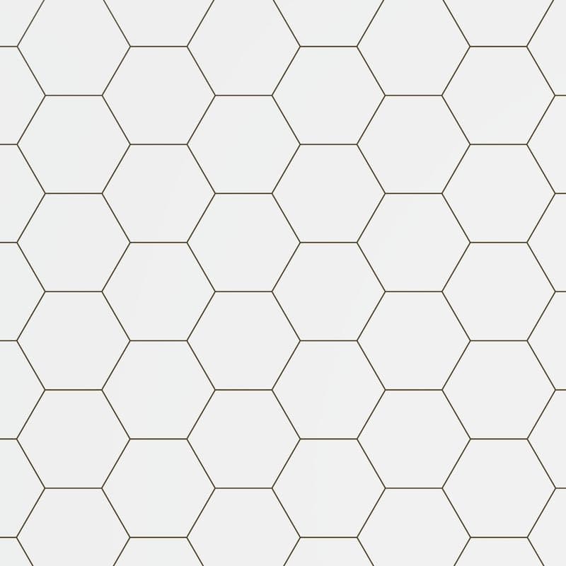 Marquise Hexagon Blanco Matte 5x6 - Image 6