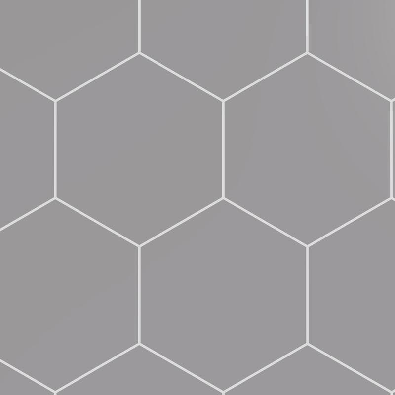 Marquise Hexagon Gris Matte 5x6 - Image 1