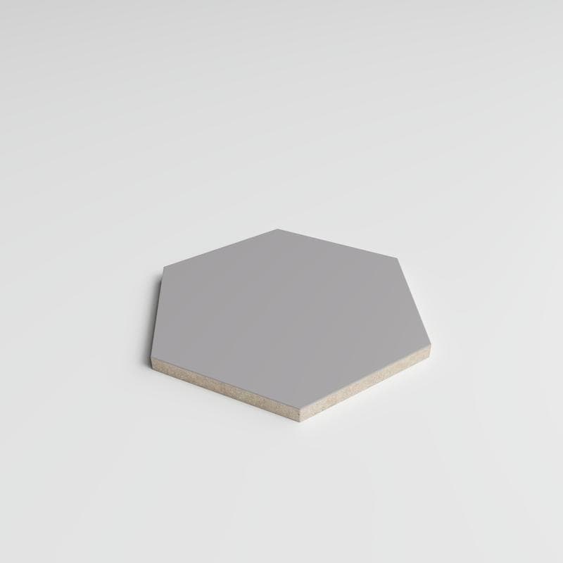 Marquise Hexagon Gris Matte 5x6 - Image 4