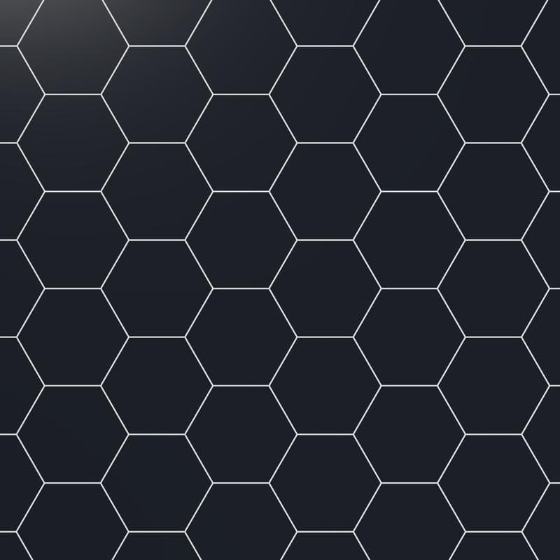 Marquise Hexagon Negro Matte 5x6 - Image 6