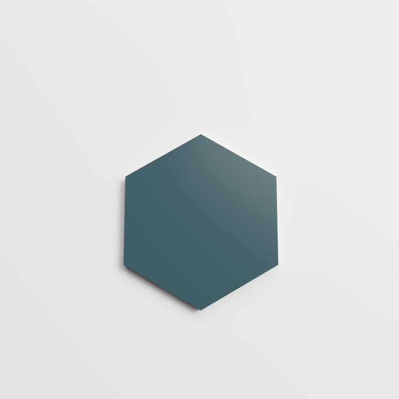 Marquise Hexagon Verde Matte 5x6 - Image 3